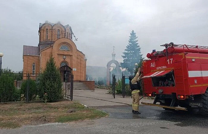 В результате атаки ВСУ поврежден храм святителя Николая Мирликийского