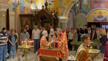 Закончены фресковые росписи русской церкви в Белграде